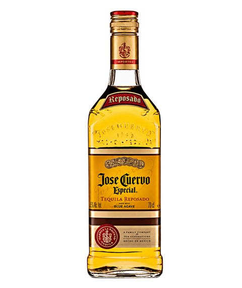Botella de José Cuervo Reposado.